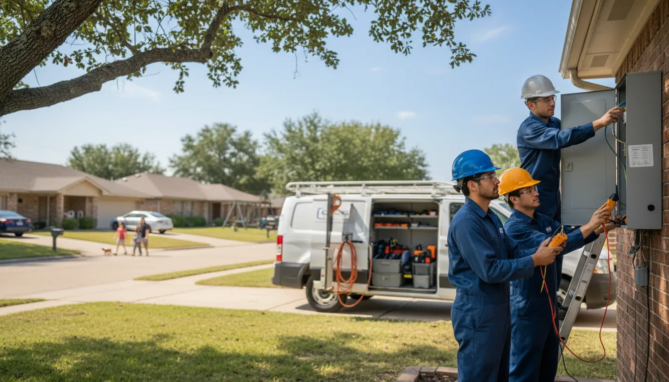 Certified electrician providing emergency electrical services in Sardinia, NY